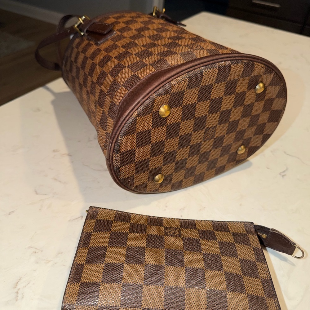 Brown Checkered Tote Bag - Picture 5 of 9